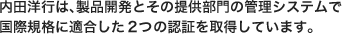 ���c�m�s�́A���i�J���Ƃ��̒񋟕���̊Ǘ��V�X�e���ō��ۋK�i�ɓK������2�̔F�؂��擾���Ă��܂��B
