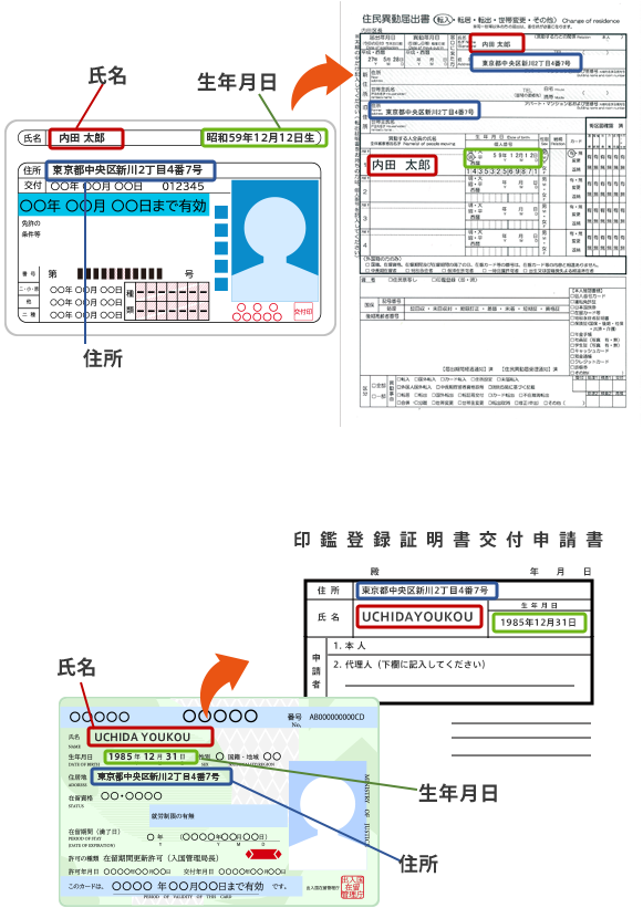 運転免許証・在留カード対応オプションのイメージ画像