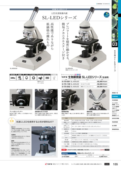 メイルオーダー アズワン プラノレンズ生物顕微鏡用 位相差観察キット 低倍率 SL-700DC1 1-1927-12