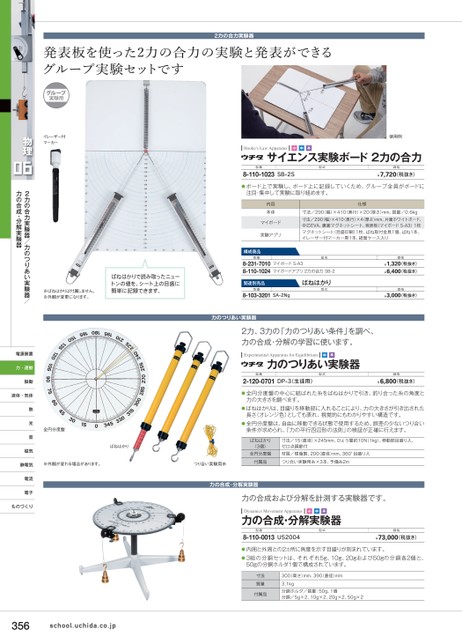 ウチダ理科カタログ 小学校