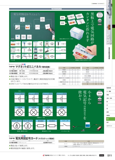 ウチダ理科カタログ 小学校