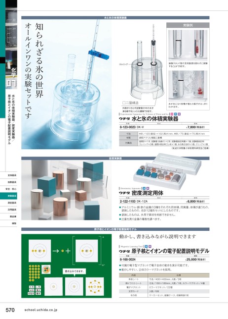 ウチダ理科カタログ 小学校