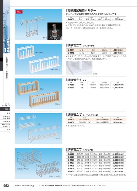 ウチダ理科カタログ 小学校