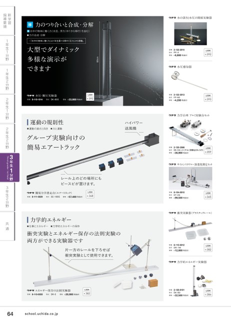 力学的エネルギー実験機 UCHIDA DK-80