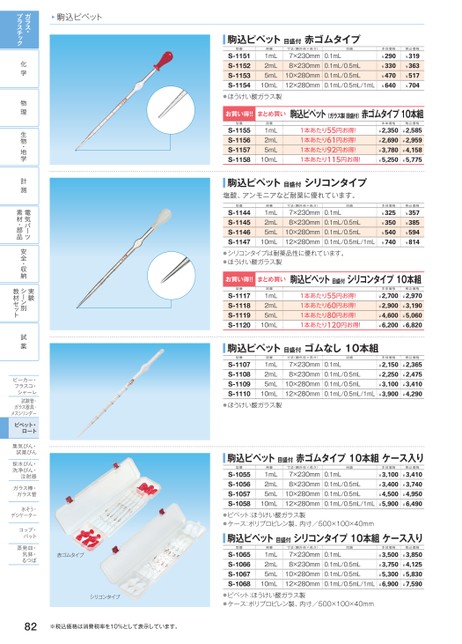 省スペース 洗える おしゃれ 駒込ピペット 10mL 〔020510-10A〕