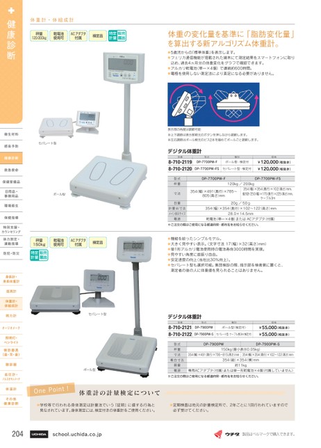 ウチダ 保健・健康カタログ