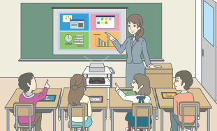 グループ学習にも活用できる