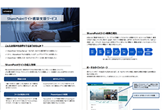 SharePoint サイト構築支援サービス リーフレット