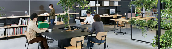 TKPの子会社のリージャス、内田洋行のオフィス家具を実質無償提供