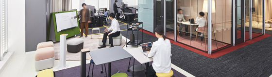 内田洋行、新しい働き方を提案する「UCHIDA FAIR 2022」を開催～ハイブリッドな働き方を支えるオフィス空間とICT～
