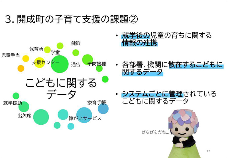 開成町の子育て支援の課題