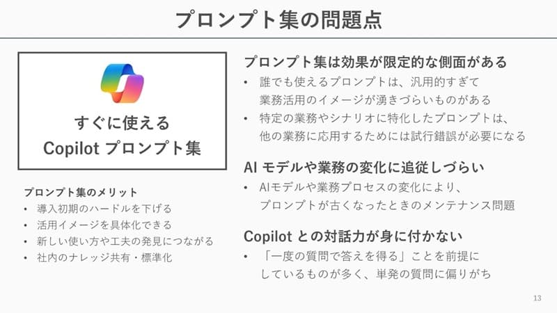 �v�����v�g�W�̖��_