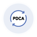 PDCAサイクルのアイコン