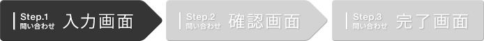 お申し込み内容のご入力